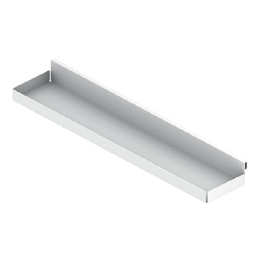 Side Shelf, Series 460, White, 86x41х418 mm