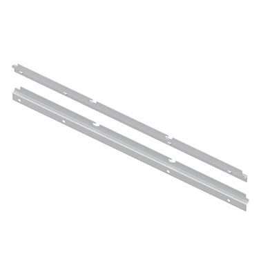 Side Holders, Series 540, White, 500x33,5x8,9 mm