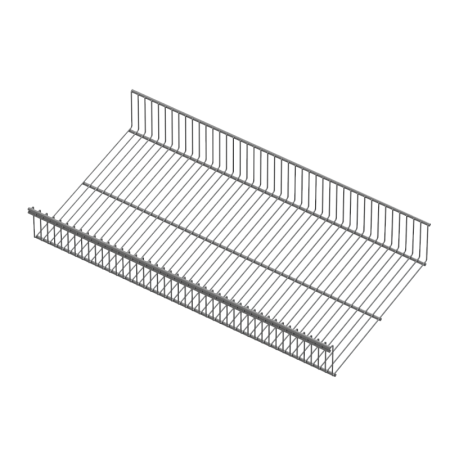 Wire basket-shelf, Series 360, L=607, 335x95