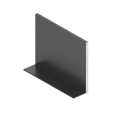 Shoe rack profile L, edge-mounted