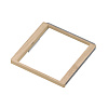 Basket frame w/ soft closer, series 460, L=450, wood light