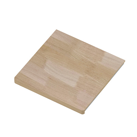 Wooden shelf, Series 460, L=450, wood light/metallic