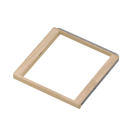 Pull-out basket frame, series 460, L=450, wood light