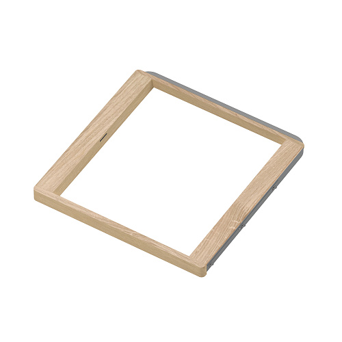 Pull-out basket frame, series 460, L=450, wood light