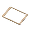 Pull-out basket frame, series 460, L=607, wood light