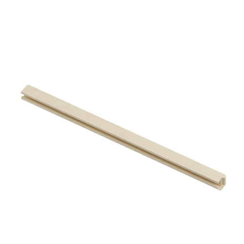 Wire shelf plank, L=607, wood light