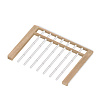 Pull-out trousers rack, series 460, L=607, wood light
