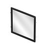 Mirror in a wooden frame, L=607, wood dark