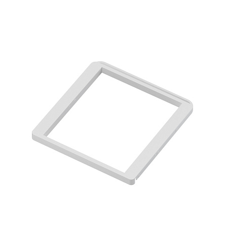 Pull-out basket frame, series 460, L=450, wood white