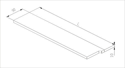 Basket-shelf dividers, Series 460, wood white