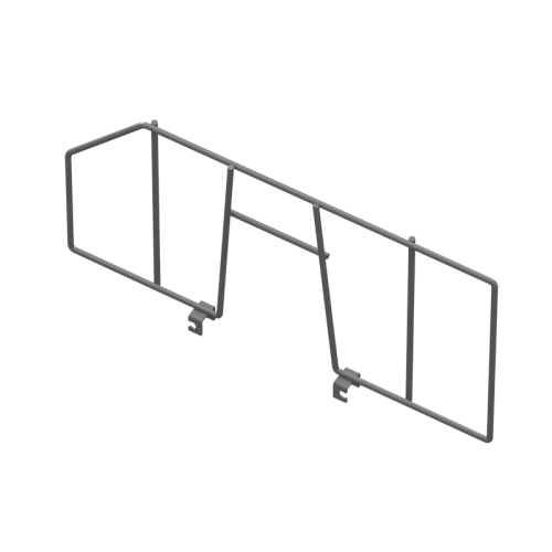 Wire shelf divider, series 460