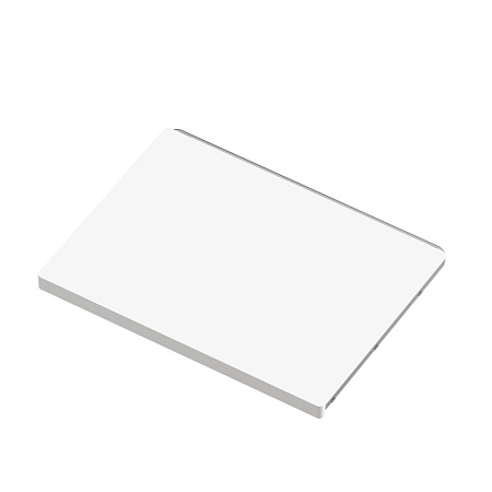 Wooden shelf, Series 460, L=607, wood white/white