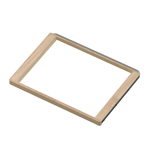 Pull-out basket frame, series 460, L=607, wood light