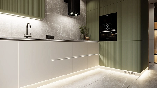 Profile for LED strip for bottom base GOLA